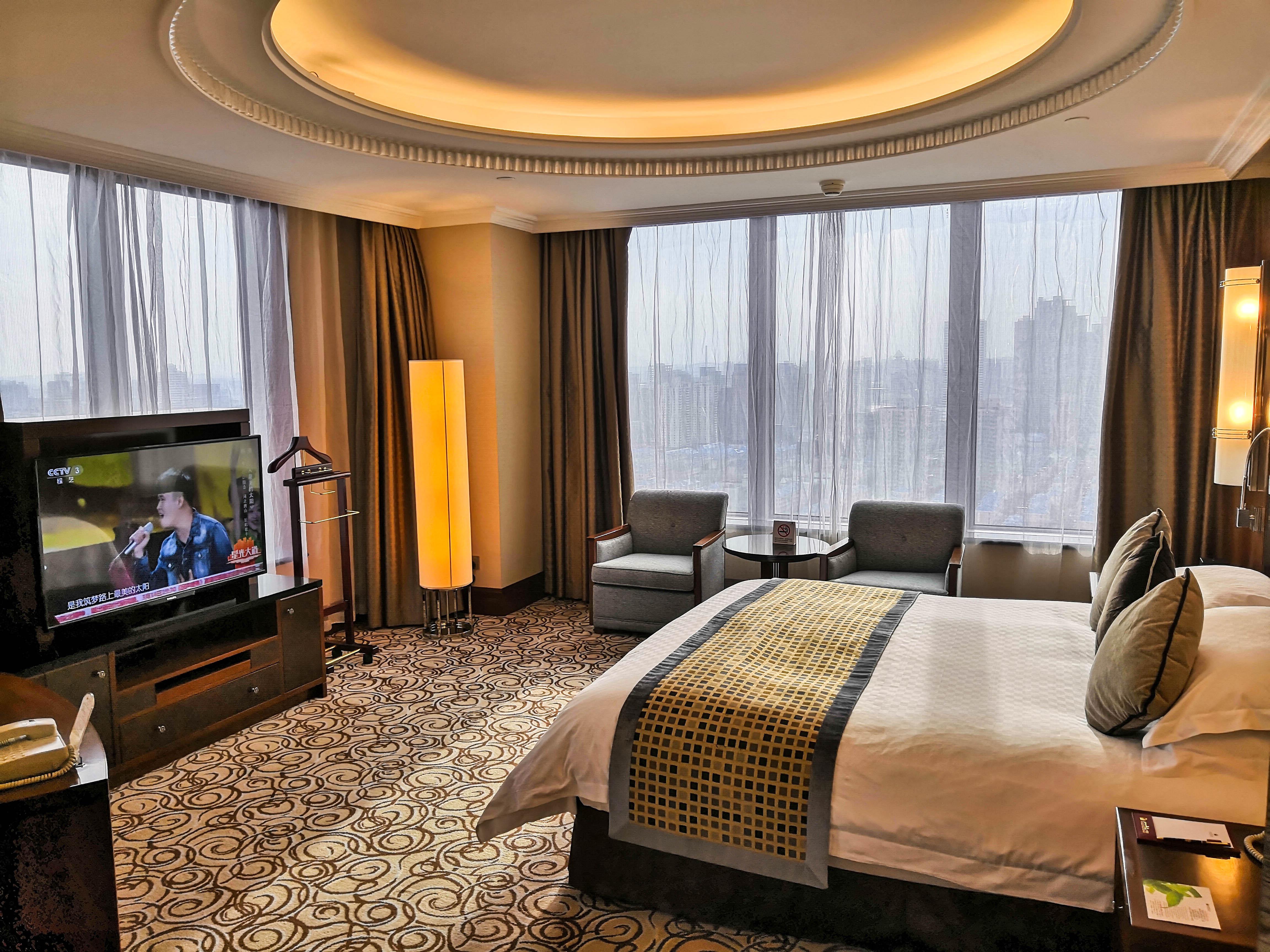 Grand Soluxe Zhongyou Hotel Xangai Exterior foto