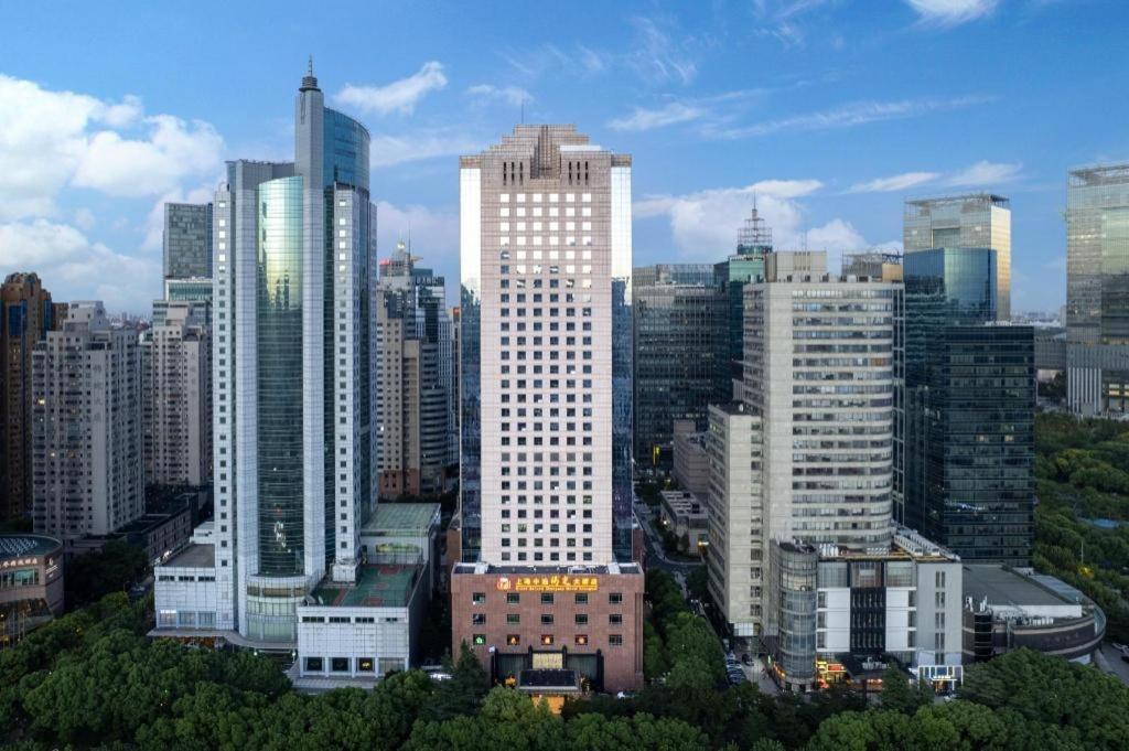 Grand Soluxe Zhongyou Hotel Xangai Exterior foto