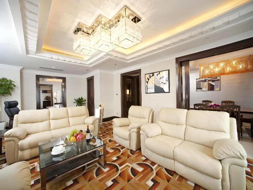 Grand Soluxe Zhongyou Hotel Xangai Exterior foto