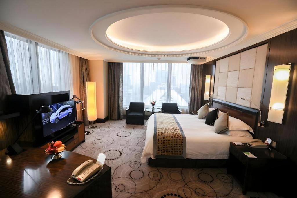 Grand Soluxe Zhongyou Hotel Xangai Exterior foto