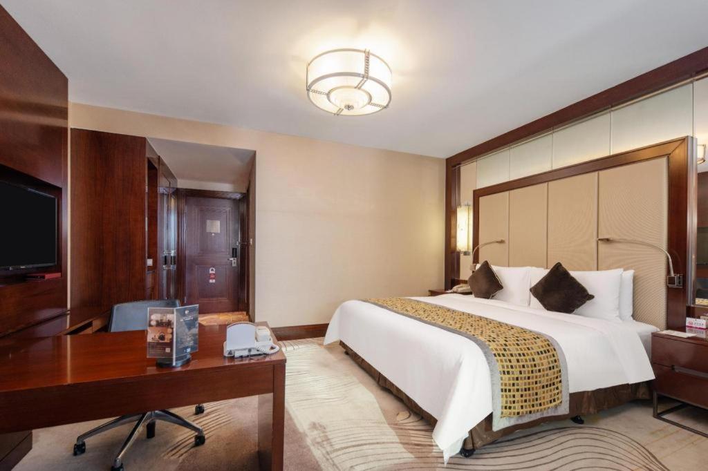 Grand Soluxe Zhongyou Hotel Xangai Exterior foto