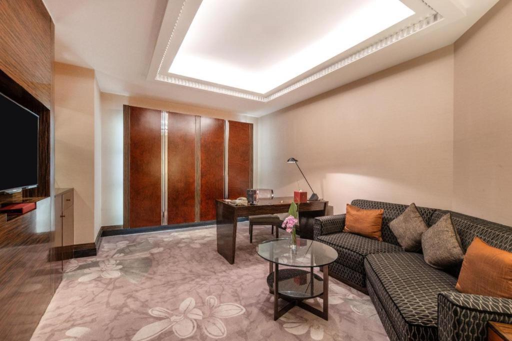 Grand Soluxe Zhongyou Hotel Xangai Exterior foto