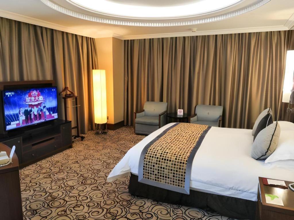Grand Soluxe Zhongyou Hotel Xangai Exterior foto