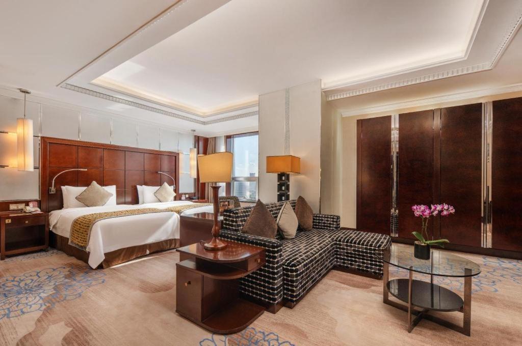Grand Soluxe Zhongyou Hotel Xangai Exterior foto