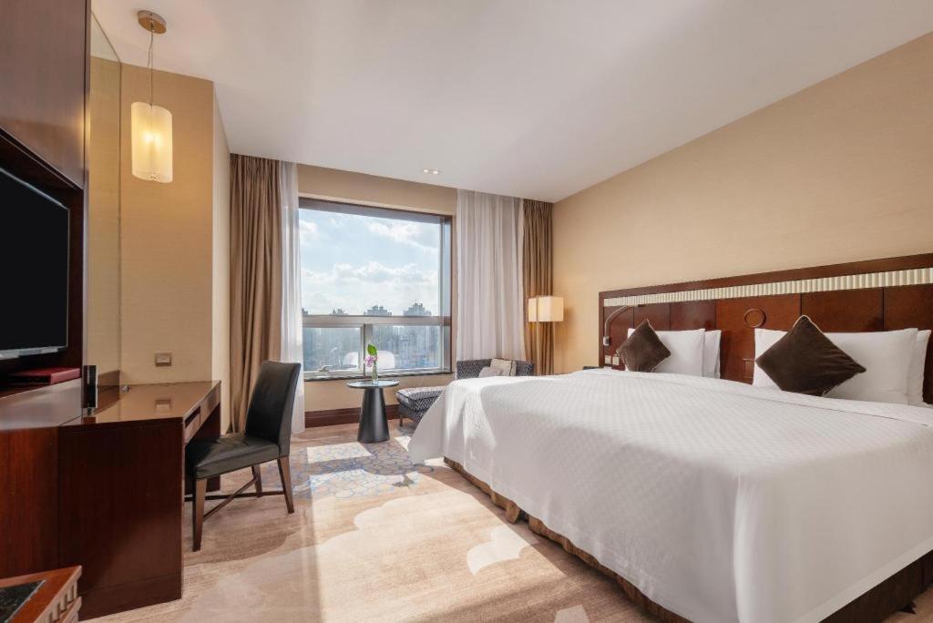 Grand Soluxe Zhongyou Hotel Xangai Exterior foto