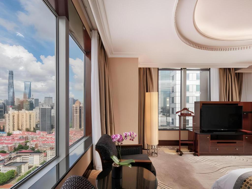 Grand Soluxe Zhongyou Hotel Xangai Exterior foto