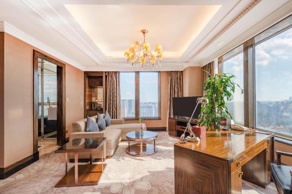 Grand Soluxe Zhongyou Hotel Xangai Exterior foto
