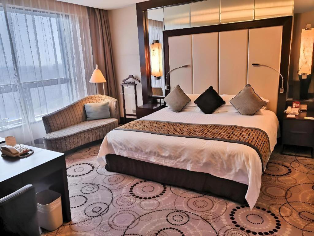 Grand Soluxe Zhongyou Hotel Xangai Exterior foto